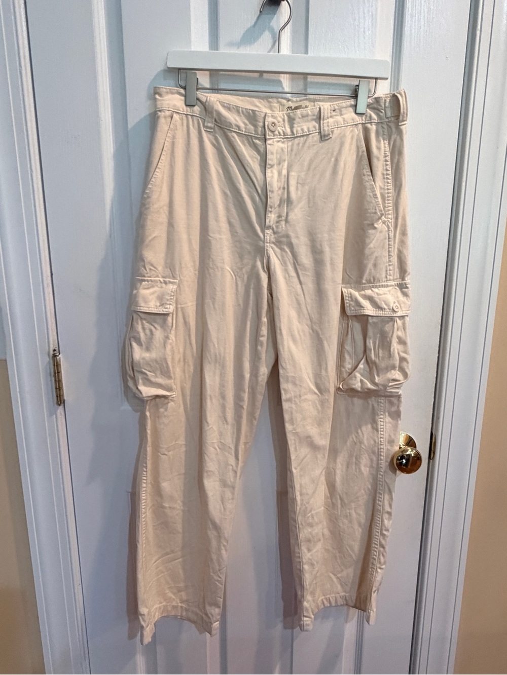 Women’s Madewell Beige Cargo Pants Size 28